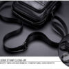 Bull captain Men's Leather Shoulder Crossbody Bag Fashion Casual Handbag - Image 5