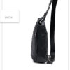Bull Captain Crossbody Bag Leather Chest Bag for Men Sling Backpack - Image 3