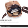 Bull Captain Genuine Men Leather Bags Casual Mens Shoulder Bag Handbag - Image 8