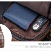Bullcaptain Genuine Leather Business Casual Chest Bag Crossbody Bag - Image 6
