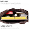 Bull Captain Leather Casual Men Waist Pack Bag for Mobile phone - Image 11
