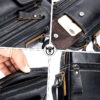 Bull Captain Leather Men Small Shoulder Crossbody Bag Travel Handbag - Image 6