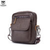 Bull captain leather Bag Men Small Shoulder Bags Casual Messenger bags Short And Long - Image 2