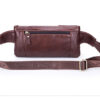 Bull Captain Leather Men's Chest Shoulder Belt Phone Bags back pack - Image 5