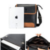 Bull captain Men Shoulder Bag Vintage Style Casual Men Messenger Bags - Image 10