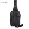 Bull Captain Genuine Leather Men Sling Chest Bag Crossbody Bags - Image 6