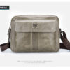 Bullcaptain Wax Oil Cow Leather Retro Business Briefcase Crossbody Shoulder Bag - Image 5