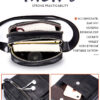 Bull Captain Genuine Leather Bag Cowhide Business Men Messenger Shoulder Bags - Image 4