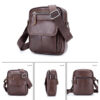 Bull Captain Genuine Leather Bag Cowhide Business Men Messenger Shoulder Bags - Image 7