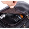 Bull Captain Men Bags Shoulder Leather Sling Cross Body Bag Chest Pack - Image 8