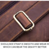 Bull Captain Crossbody Bag Crazy Horse Leather Men Sling Chest Bags - Image 12