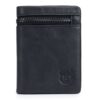 Bull Captain Men??s Genuine Leather Wallet Bifold Zippers Purse - Image 5