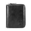Bullcaptain Men RFID Blocking Secure Antimagnetic Genuine Leather 10 Card Slots Coin Bag Wallet - Image 13