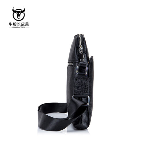 Bull Captain Men Bag Genuine Leather Shoulder Messenger Bag - Image 6