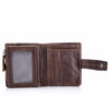 Bull Captain Men Wallet Leather Front Pocket Bifold Zipper Coin Purse - Image 4