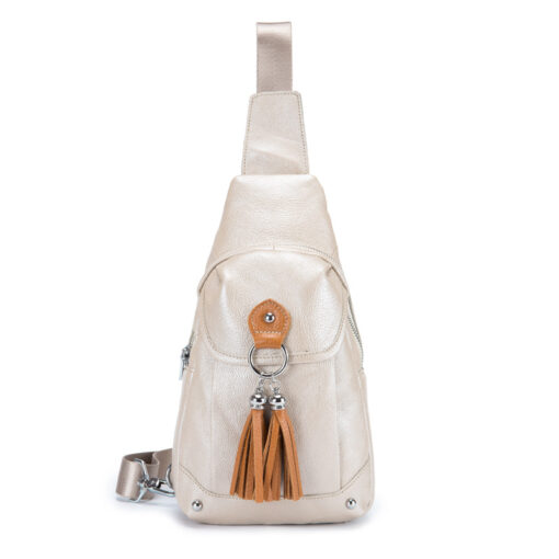 Bull Captain Leather Men Sling Shoulder Crossbody Bags Backpack Colorful - Image 9