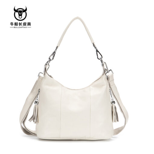 Bull Captain Leather Women Shoulder Crossbody Bag Travel Handbag Colorful - Image 12