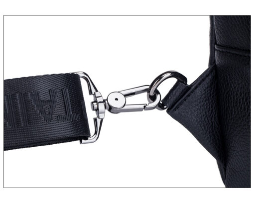 Men Genuine Leather Large Capacity Shoulder Bag Crossbody Bag For Business - Image 6