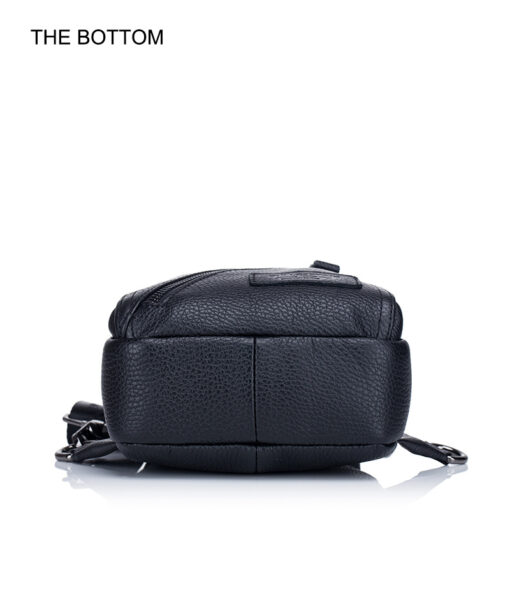 Men Genuine Leather Large Capacity Shoulder Bag Crossbody Bag For Business - Image 16