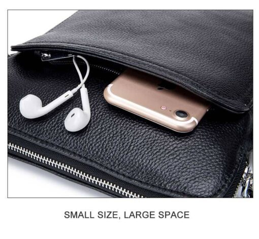 Bull Captain Men Bag Genuine Leather Shoulder Messenger Bag - Image 10