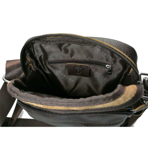 Bull captain leather Bag Men Small Shoulder Bags Casual Messenger bags - Image 7