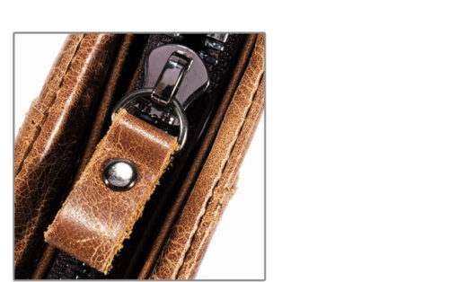 Bull Captain Men Wallets Bifold Leather Vintage Purse With 2 ID Window - Image 15