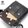 Bull Captain Genuine Men Leather Bags Casual Mens Shoulder Bag Handbag - Image 3