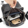 Bull Captain Genuine Men Leather Bags Casual Mens Shoulder Bag Handbag - Image 4