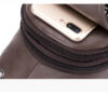 Bull Captain Crossbody Bag Genuine Leathe Men Sling Chest Bags - Image 12