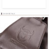 Bull Captain Crossbody Bag Genuine Leathe Men Sling Chest Bags - Image 13