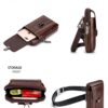 Bull Captain Casual Men Waist Pack Mobile Phone Case Belt Waist Bag - Image 9