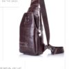 Bull Captain Men Leather Sling Bag for Men Chest Bags Crossbody Pack - Image 5