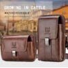 Bull Captain Casual Men Waist Pack Mobile Phone Case Belt Waist Bag - Image 7