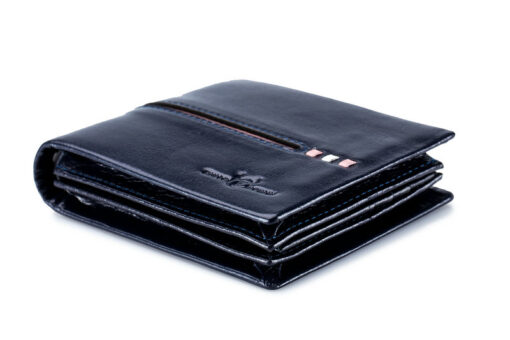 Bull Captain Mens Wallet Leather Slim Bifold Credit Card Holder - Image 6