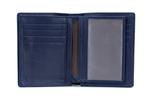 Bullcaptain Men Leather Wallet RFID Blocking Bifold Wallets Multi Credit Card Holder - Image 20