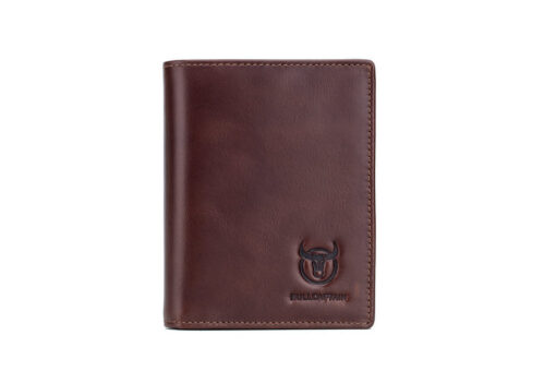 Bullcaptain Men Leather Wallet RFID Blocking Bifold Wallets Multi Credit Card Holder - Image 9