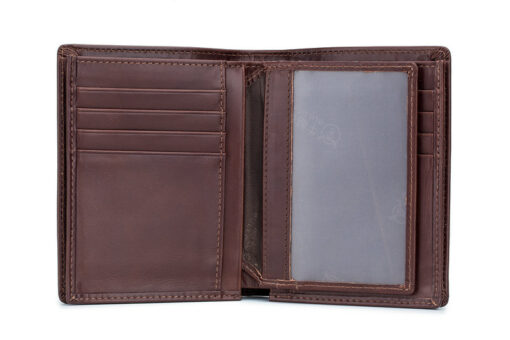 Bullcaptain Men Leather Wallet RFID Blocking Bifold Wallets Multi Credit Card Holder - Image 11