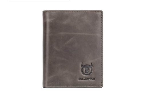 Bullcaptain Men Leather Wallet RFID Blocking Bifold Wallets Multi Credit Card Holder - Image 14