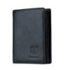 Bullcaptain Men Leather Wallet RFID Blocking Bifold Wallets Multi Credit Card Holder - Image 4