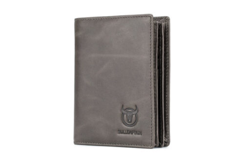 Bullcaptain Men Leather Wallet RFID Blocking Bifold Wallets Multi Credit Card Holder - Image 18