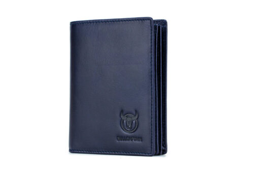 Bullcaptain Men Leather Wallet RFID Blocking Bifold Wallets Multi Credit Card Holder - Image 21