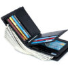 Bull Captain Mens Wallet Leather Slim Bifold Credit Card Holder - Image 5